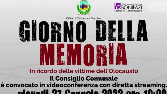 Consiglio comunale "Il giorno della Memoria"