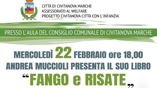 Andrea Muccioli presenta il suo libro "Fango e Risate"