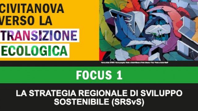 La strategia Regionale di Sviluppo Sostenibile (SRSvS)